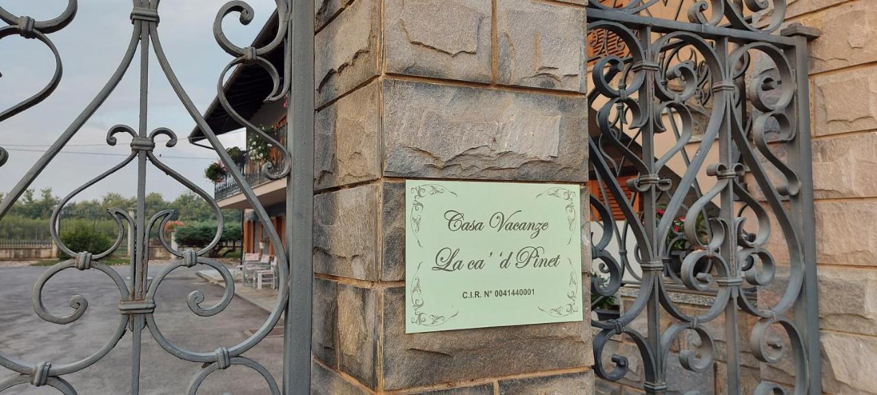 La Ca' 'D Pinet Villa Cuneo Kültér fotó